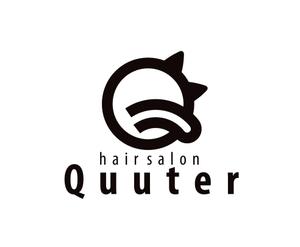 horieyutaka1 (horieyutaka1)さんの「hair salon Quuter」のロゴ作成への提案