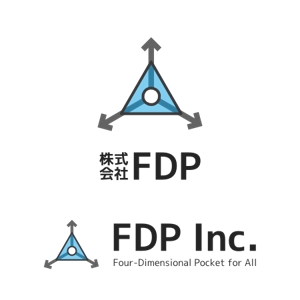Yolozu (Yolozu)さんのグローバル物販サービス「株式会社FDP（FDP Inc.）」のロゴ作成への提案