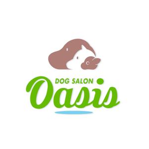 edesign213 (edesign213)さんの「DOG SALON　Oasis　　（ドッグサロン　オアシス　　　　どっぐさろん　おあしす）」のロゴ作成への提案