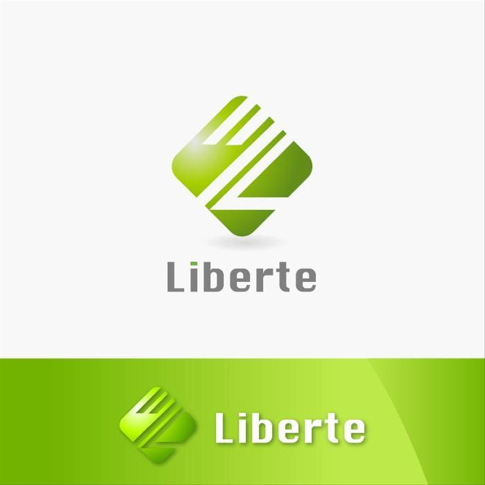 「Liberte」のロゴ作成（商標登録なし）