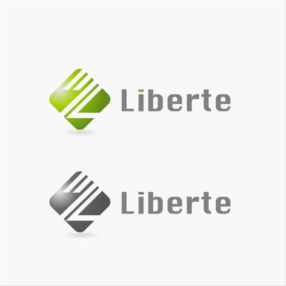 「Liberte」のロゴ作成（商標登録なし）