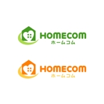 L-design (CMYK)さんの「株式会社ホームコム」のロゴ作成への提案