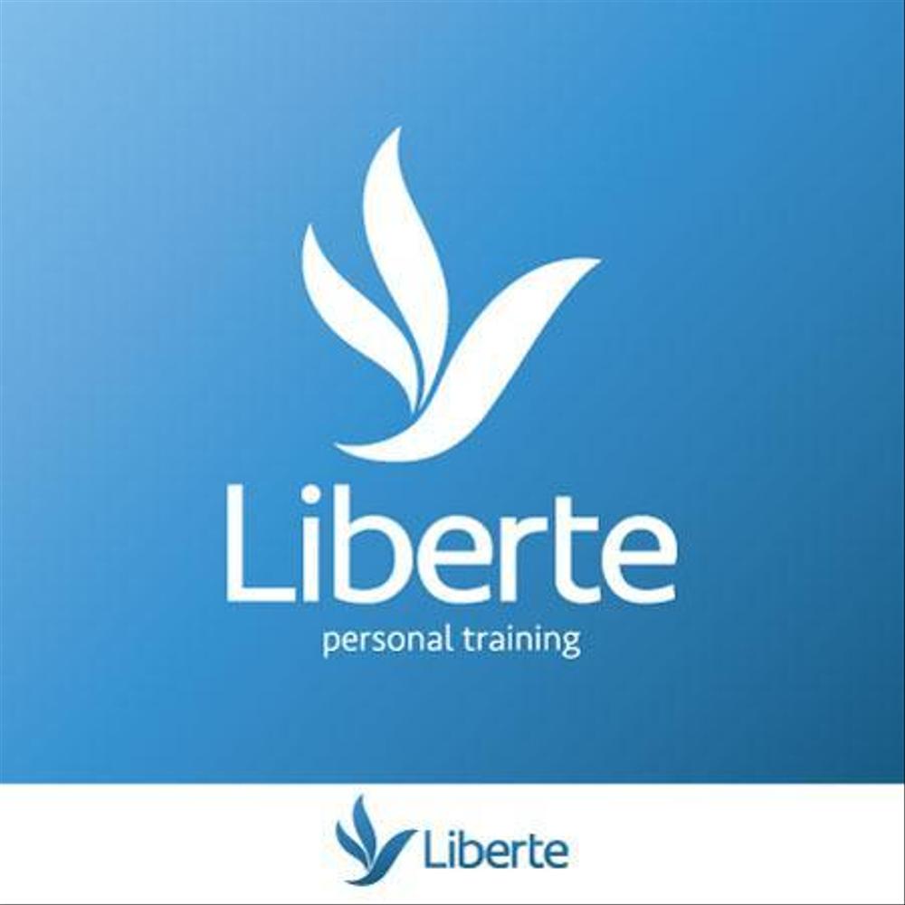「Liberte」のロゴ作成（商標登録なし）