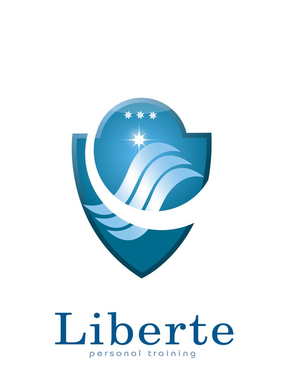 「Liberte」のロゴ作成（商標登録なし）