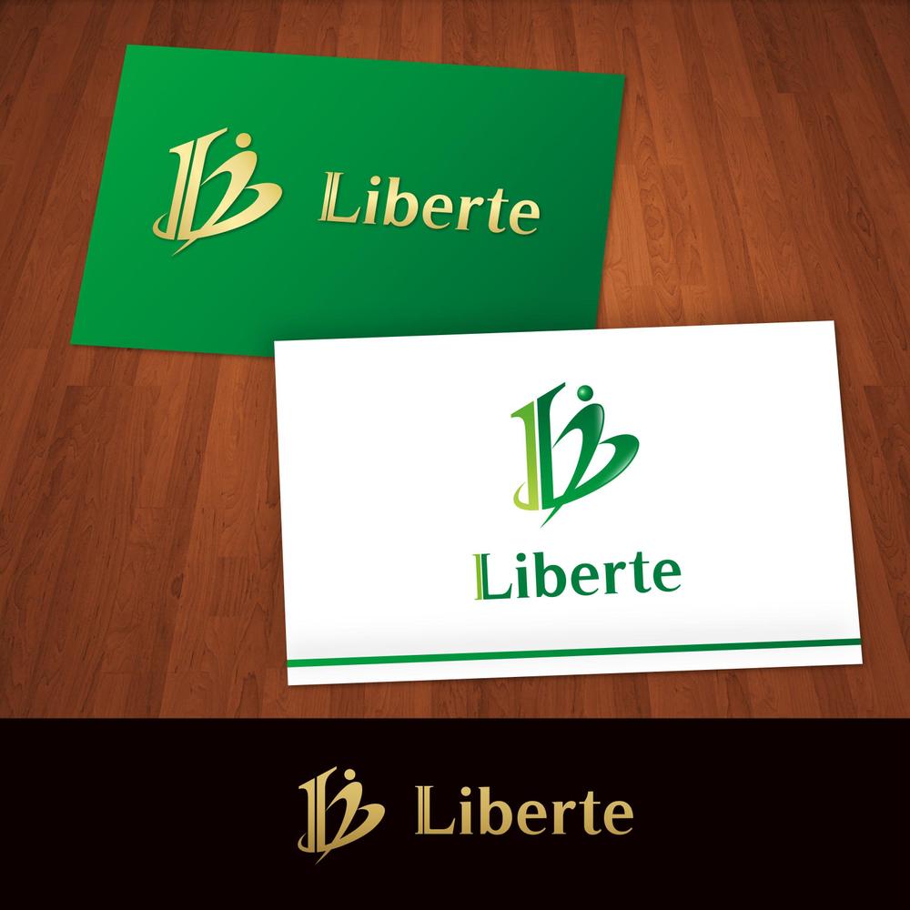 「Liberte」のロゴ作成（商標登録なし）