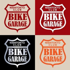 take5-design (take5-design)さんのバイクガレージのロゴ作成への提案