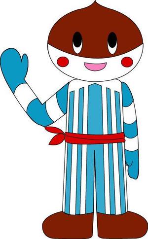 イラスト描きますmachaです (macha91)さんの中津川市の栗菓子とリニアの融合でキャラクター「****」くんを製作する。への提案