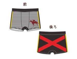 kantecさんの競馬グッズブランドのボクサーパンツのデザインへの提案