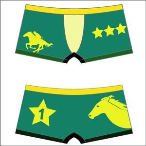 9roeさんの競馬グッズブランドのボクサーパンツのデザインへの提案