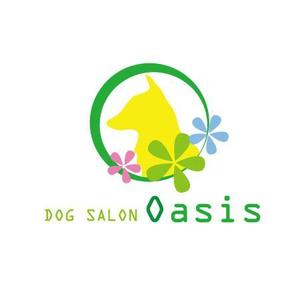 諫早 (lavie_isahaya)さんの「DOG SALON　Oasis　　（ドッグサロン　オアシス　　　　どっぐさろん　おあしす）」のロゴ作成への提案