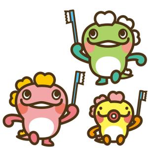 THE_watanabakery (the_watanabakery)さんの歯科院恐竜キャラクターへの提案