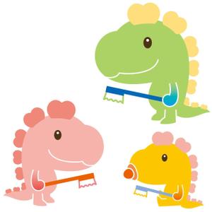THE_watanabakery (the_watanabakery)さんの歯科院恐竜キャラクターへの提案