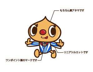 ASHINY (HUMAN)さんの中津川市の栗菓子とリニアの融合でキャラクター「****」くんを製作する。への提案