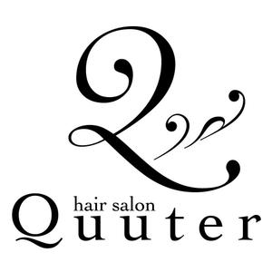 fudge_mさんの「hair salon Quuter」のロゴ作成への提案