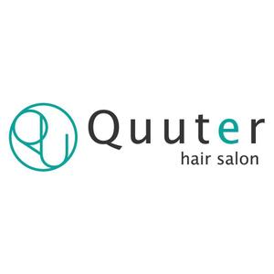 fudge_mさんの「hair salon Quuter」のロゴ作成への提案