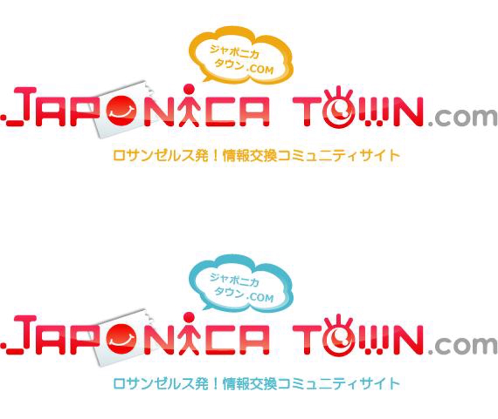 ロサンゼルス日本人コミュニティサイトのロゴ製作