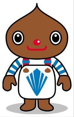 w_a_moon ()さんの中津川市の栗菓子とリニアの融合でキャラクター「****」くんを製作する。への提案