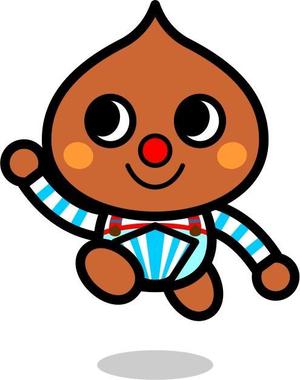 parizon ()さんの中津川市の栗菓子とリニアの融合でキャラクター「****」くんを製作する。への提案