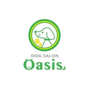 セームページ (haruharutnk)さんの「DOG SALON　Oasis　　（ドッグサロン　オアシス　　　　どっぐさろん　おあしす）」のロゴ作成への提案