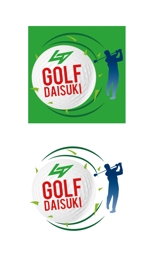 baeracr18さんの「ゴルフ大好き」のロゴ作成への提案