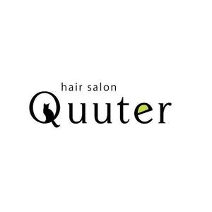 ktm1105 (ktm1105)さんの「hair salon Quuter」のロゴ作成への提案
