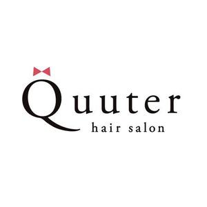 さんの「hair salon Quuter」のロゴ作成への提案