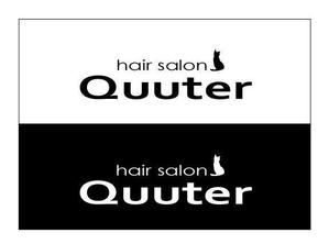 gearさんの「hair salon Quuter」のロゴ作成への提案