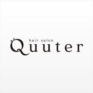 フューチャーインスティテュート（株） (Future_Institute)さんの「hair salon Quuter」のロゴ作成への提案