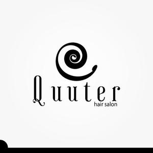 iwwDESIGN (iwwDESIGN)さんの「hair salon Quuter」のロゴ作成への提案