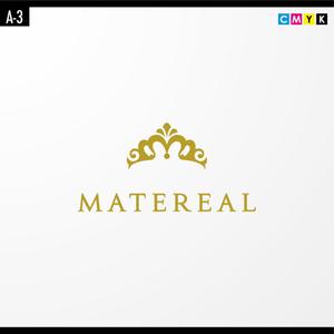 さんの結婚式場にスタッフの派遣やサービスを提供している「MATEREAL」のロゴへの提案