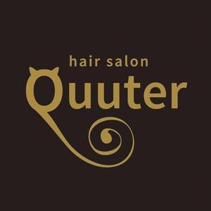 shinhide1さんの「hair salon Quuter」のロゴ作成への提案