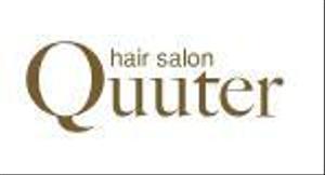 naka6 (56626)さんの「hair salon Quuter」のロゴ作成への提案