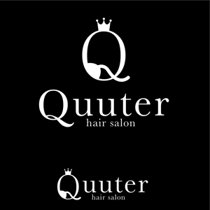 oo_design (oo_design)さんの「hair salon Quuter」のロゴ作成への提案