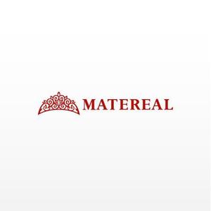 mako_369 (mako)さんの結婚式場にスタッフの派遣やサービスを提供している「MATEREAL」のロゴへの提案