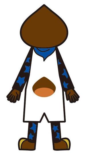 ひっぺ (alastar)さんの中津川市の栗菓子とリニアの融合でキャラクター「****」くんを製作する。への提案