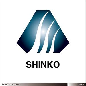 YOSIE (yoshierey)さんの「SHINKO （新光重機土木)」のロゴ作成への提案