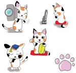 araragi-kaoriさんの猫のホームページ用イラストへの提案