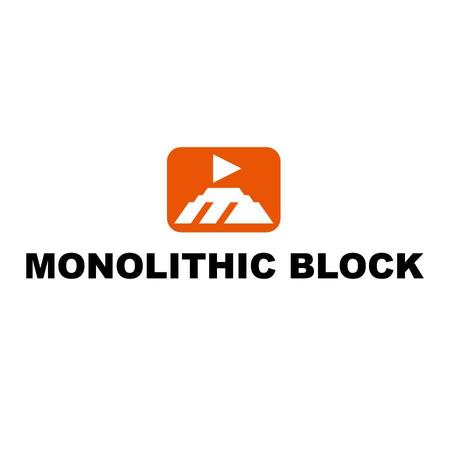 フクダトオル (drawingwonder)さんの「MONOLITHIC BLOCK」のロゴ作成への提案