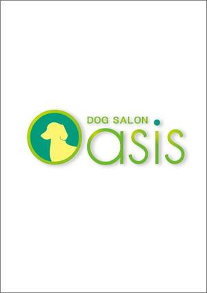 achako6173 (achako6173)さんの「DOG SALON　Oasis　　（ドッグサロン　オアシス　　　　どっぐさろん　おあしす）」のロゴ作成への提案