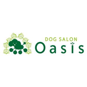 tera0107 (tera0107)さんの「DOG SALON　Oasis　　（ドッグサロン　オアシス　　　　どっぐさろん　おあしす）」のロゴ作成への提案