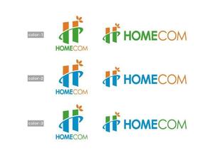 ヘッドディップ (headdip7)さんの「株式会社ホームコム」のロゴ作成への提案