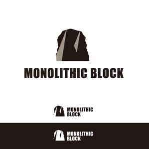 edesign213 (edesign213)さんの「MONOLITHIC BLOCK」のロゴ作成への提案