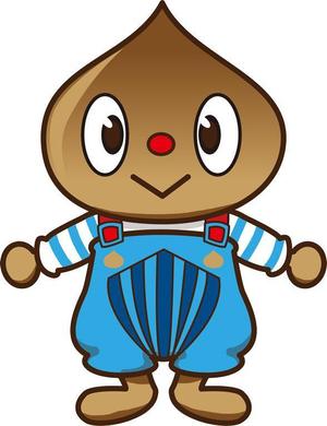uooworks／販促設計デザイナー ()さんの中津川市の栗菓子とリニアの融合でキャラクター「****」くんを製作する。への提案