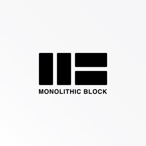 tanaka10 (tanaka10)さんの「MONOLITHIC BLOCK」のロゴ作成への提案