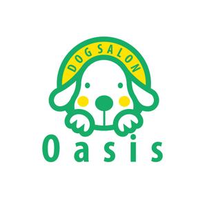 horieyutaka1 (horieyutaka1)さんの「DOG SALON　Oasis　　（ドッグサロン　オアシス　　　　どっぐさろん　おあしす）」のロゴ作成への提案