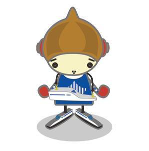 aggregat lugh (agglugh)さんの中津川市の栗菓子とリニアの融合でキャラクター「****」くんを製作する。への提案