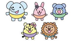こまつちひろ (koma_chihi)さんの可愛い動物イラスト５点への提案