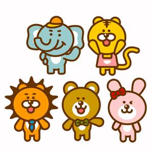 Jelly (Jelly)さんの可愛い動物イラスト５点への提案
