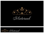 ピラメキ (sonachanchan)さんの結婚式場にスタッフの派遣やサービスを提供している「MATEREAL」のロゴへの提案