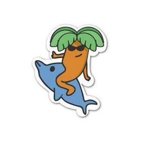 meee (meee)さんのヤシの木のキャラクターへの提案